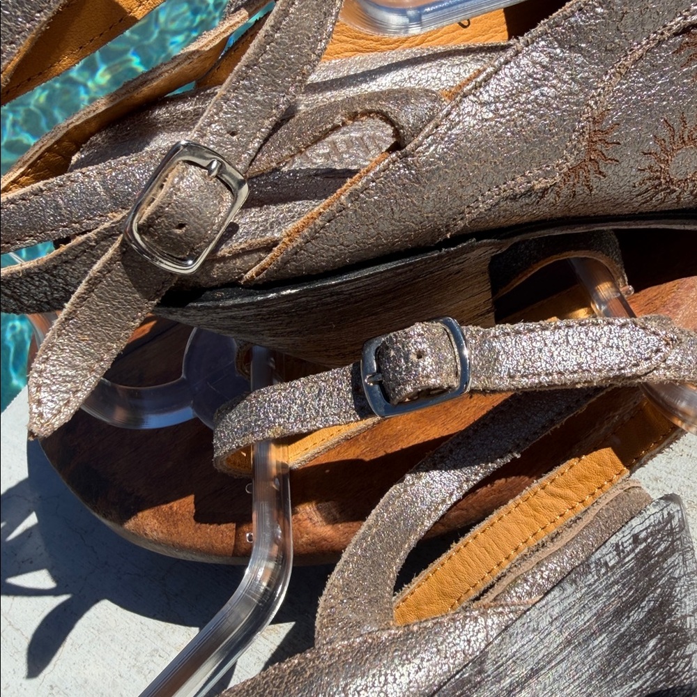 Old Gringo La Luz Sol Ankle Strap Mules New Without Tags Size 7 - Picture 16 of 16
